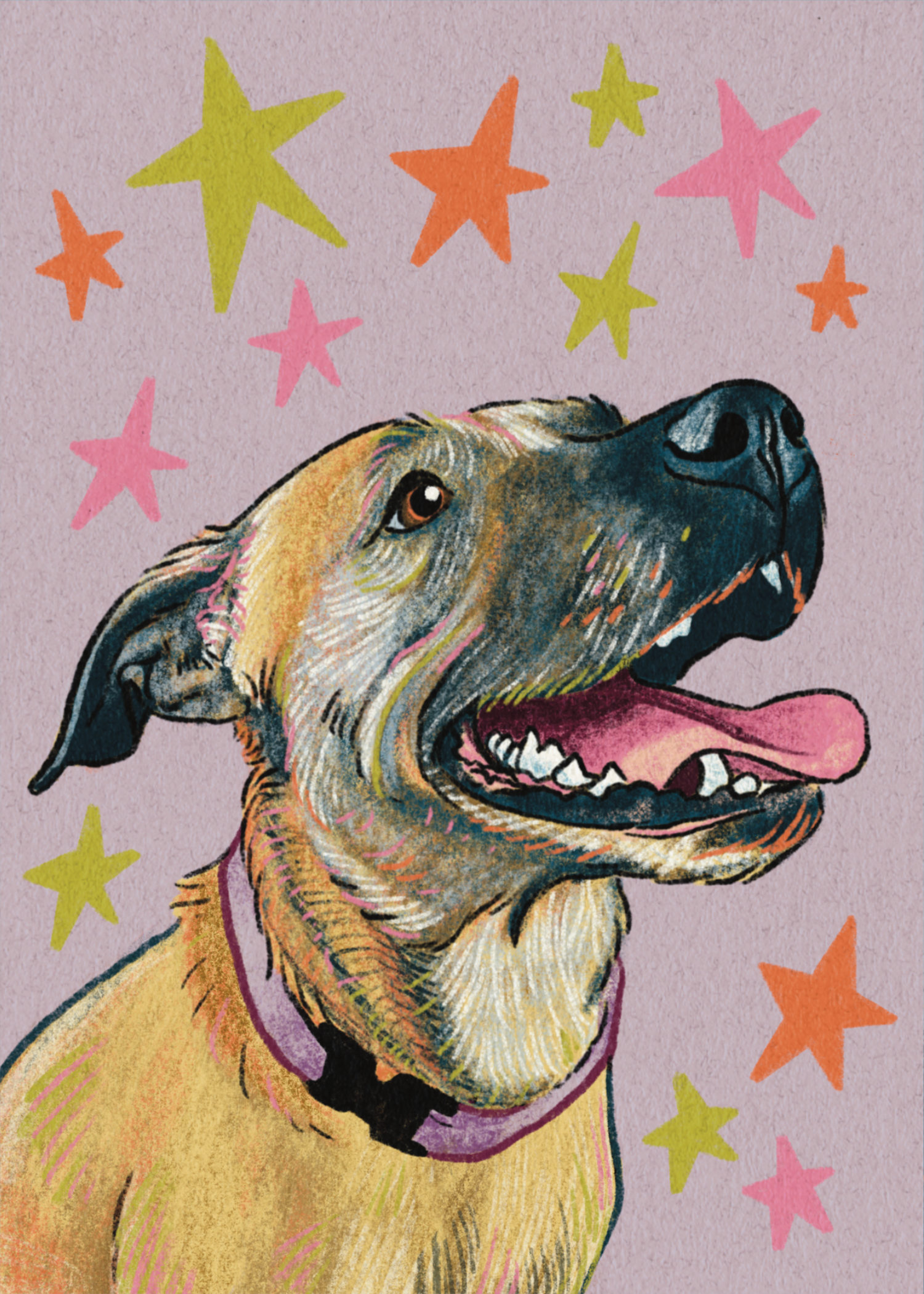 Custom Digital Pet Portrait